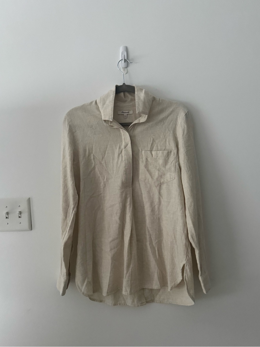 Madewell Cotton Button-Up Shirt
